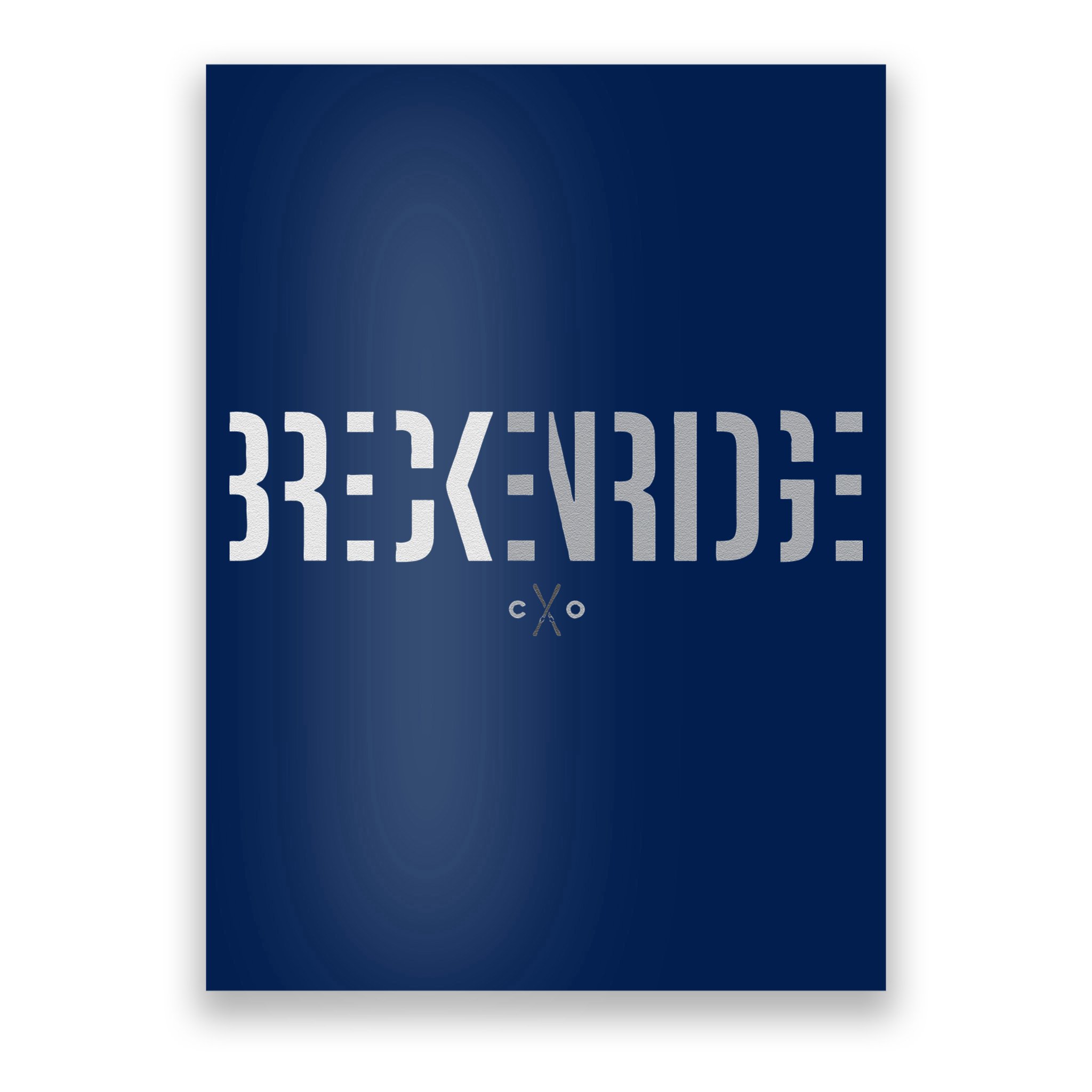 Breckenridge Colorado Ski Outfit Souvenir Breckenridge Poster