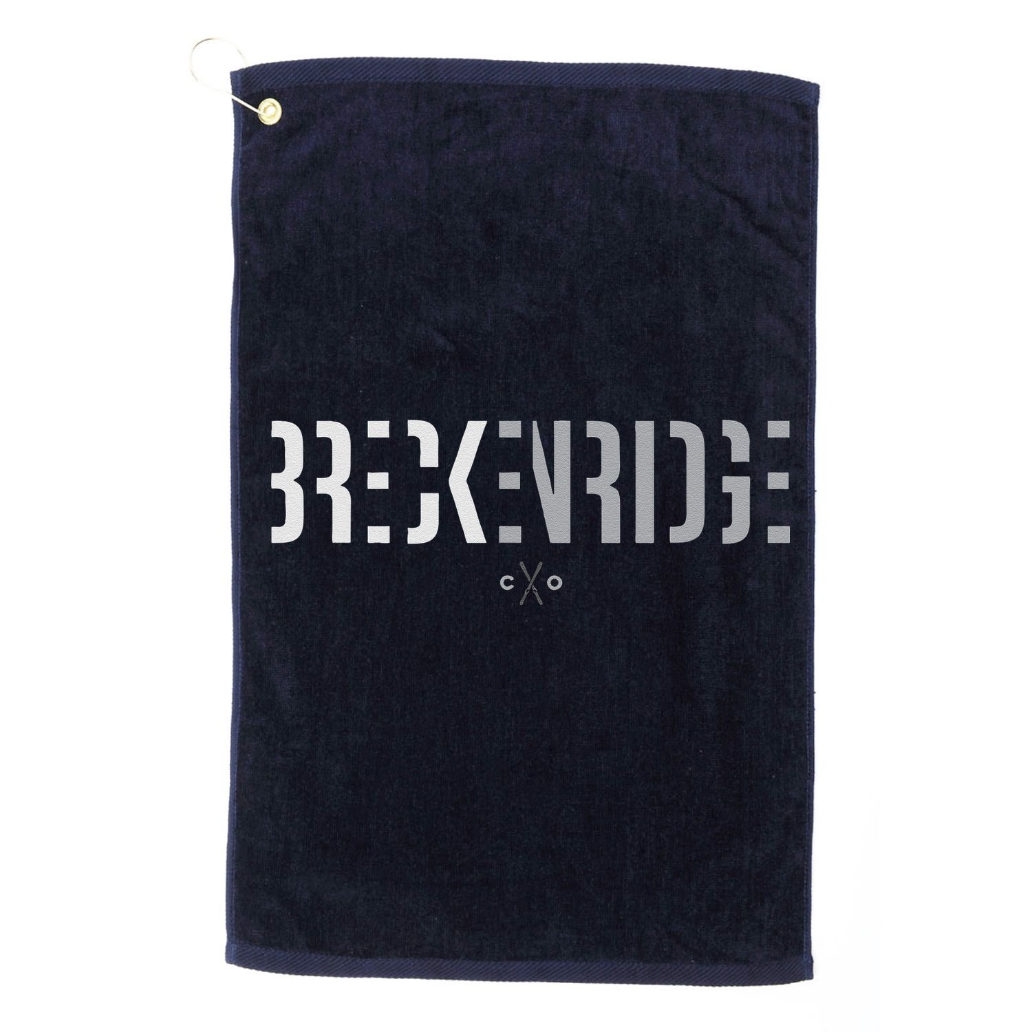 Breckenridge Colorado Ski Outfit Souvenir Breckenridge Golf Towel