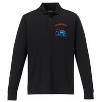 Birthday Cruise Squad 2024 Alaska Party Vacation Performance Long Sleeve Polo