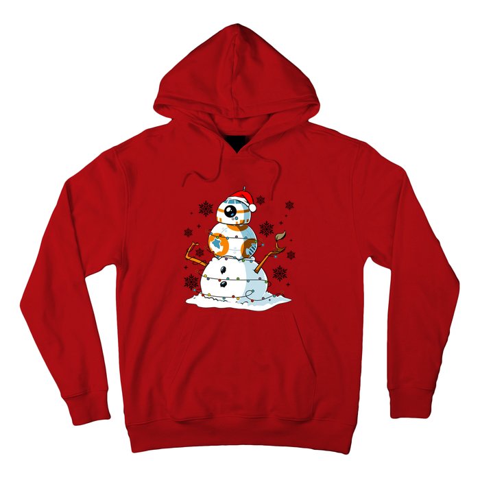 Bb8 Christmas Star Movie Wars Couples Bb8 Christmas Lights Hoodie