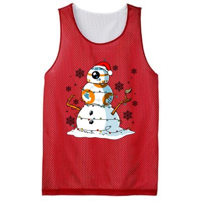 Bb8 Christmas Star Movie Wars Couples Bb8 Christmas Lights Mesh Reversible Basketball Jersey Tank