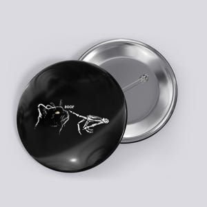 Black Cat Skeleton Hand Boop Halloween Pet Button