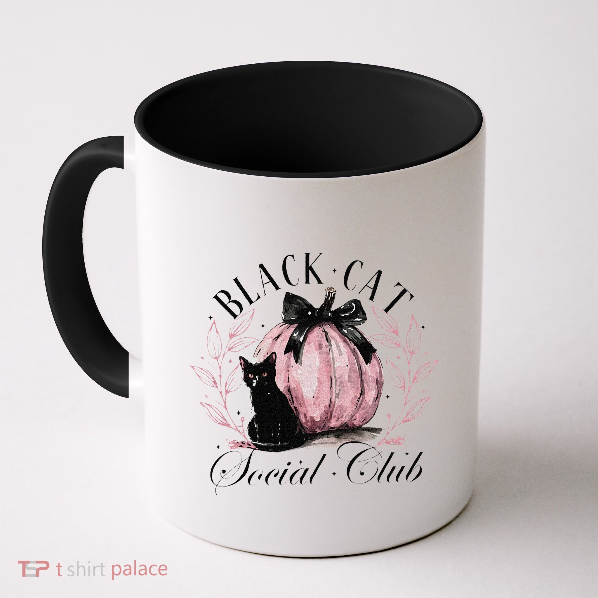 Black Cat Social Club Halloween Cat Mama Mug