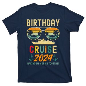 Birthday Cruise Shirts 2024 Squad Family Vacation Summer T-Shirt