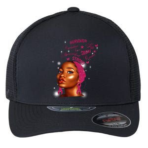 Breast Cancer Survivor Queen Flexfit Unipanel Trucker Cap