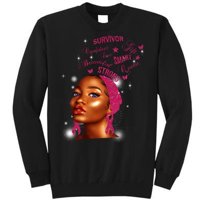 Breast Cancer Survivor Queen Sweatshirt