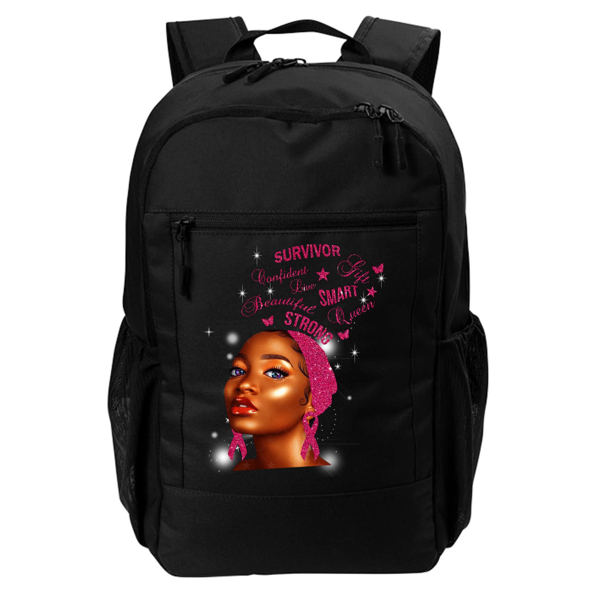 Breast Cancer Survivor Queen Backpack
