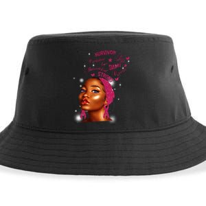 Breast Cancer Survivor Queen Sustainable Bucket Hat