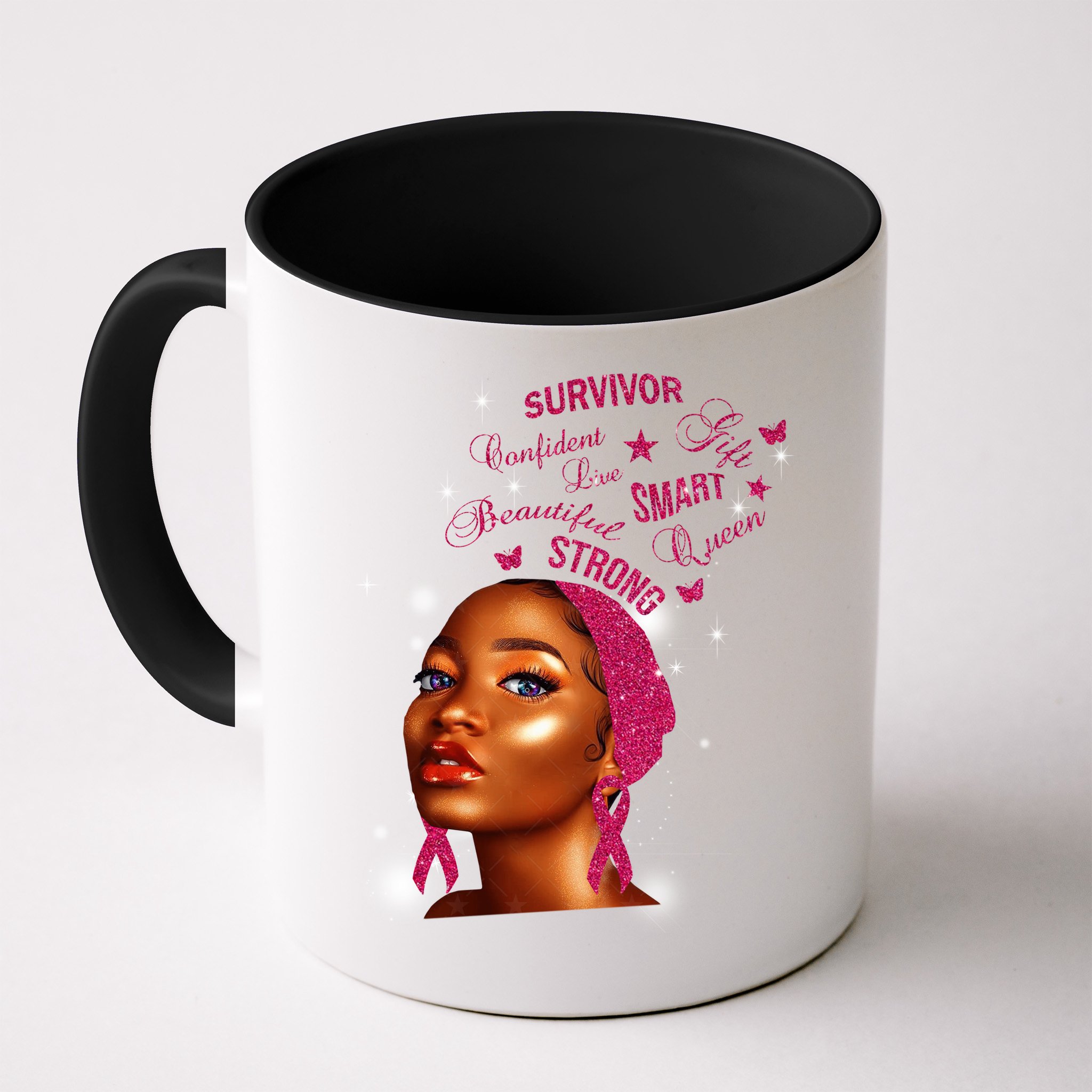 Breast Cancer Survivor Queen Mug