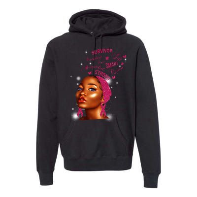 Breast Cancer Survivor Queen Premium Hoodie