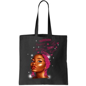 Breast Cancer Survivor Queen Tote Bag