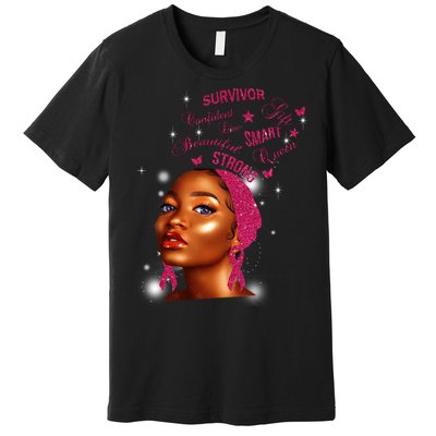 Breast Cancer Survivor Queen Premium T-Shirt