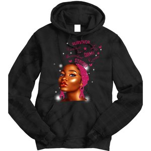 Breast Cancer Survivor Queen Tie Dye Hoodie