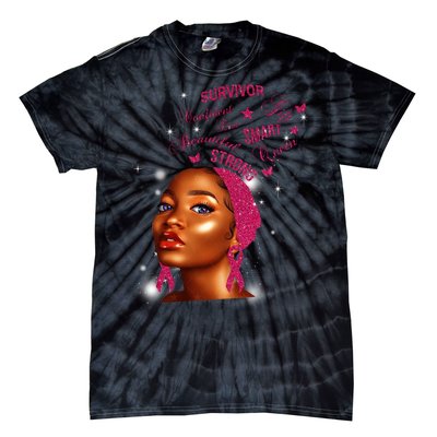 Breast Cancer Survivor Queen Tie-Dye T-Shirt