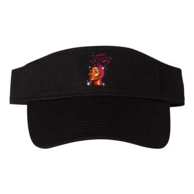 Breast Cancer Survivor Queen Valucap Bio-Washed Visor