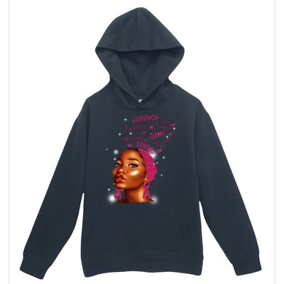 Breast Cancer Survivor Queen Urban Pullover Hoodie