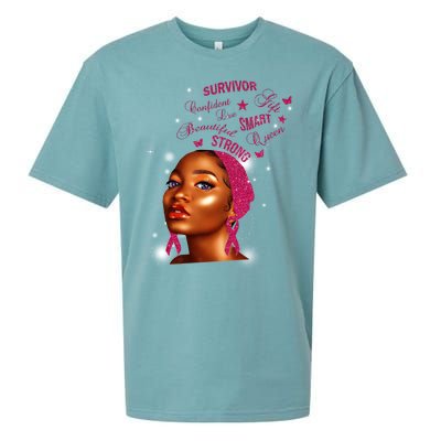 Breast Cancer Survivor Queen Sueded Cloud Jersey T-Shirt