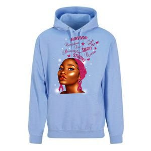 Breast Cancer Survivor Queen Unisex Surf Hoodie