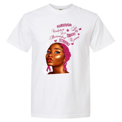 Breast Cancer Survivor Queen Garment-Dyed Heavyweight T-Shirt