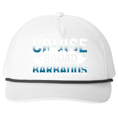 Barbados Cruise Squad Meaningful Gift Snapback Five-Panel Rope Hat