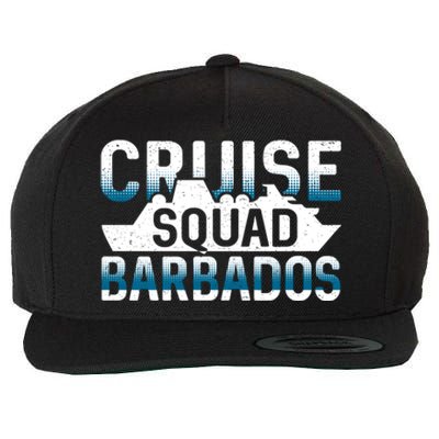 Barbados Cruise Squad Meaningful Gift Wool Snapback Cap