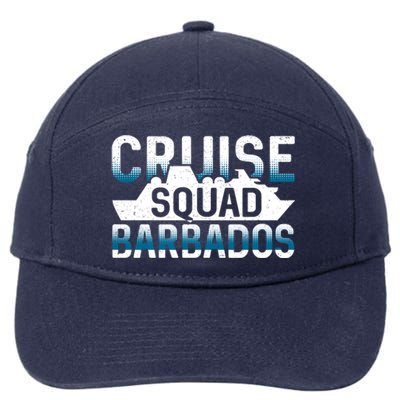 Barbados Cruise Squad Meaningful Gift 7-Panel Snapback Hat