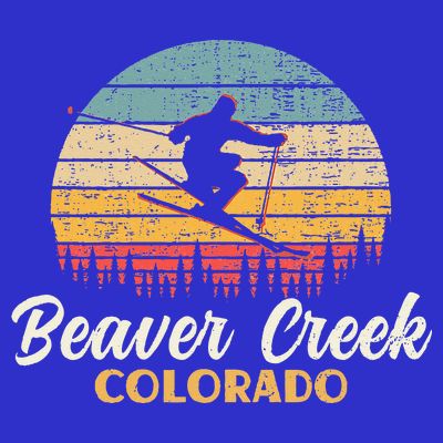 Beaver Creek Skiing Colorado Vintage Mountain Ski Vacation T-Shirt
