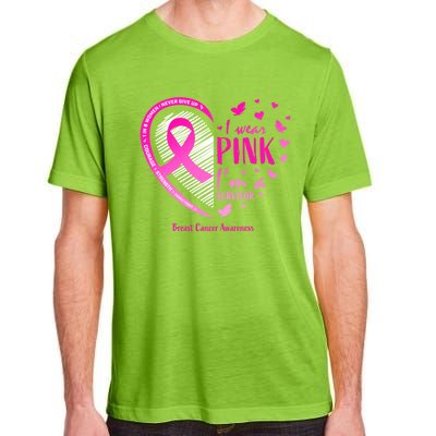 Breast Cancer Survivor Gifts Awareness Adult ChromaSoft Performance T-Shirt