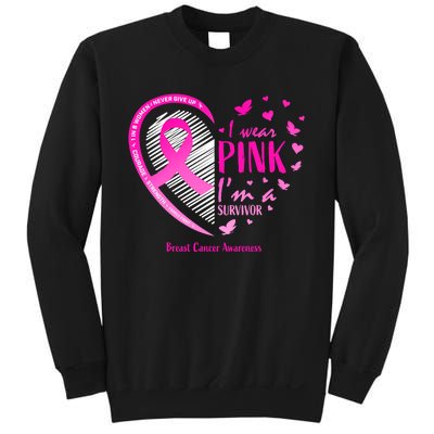 Breast Cancer Survivor Gifts Awareness Sweatshirt