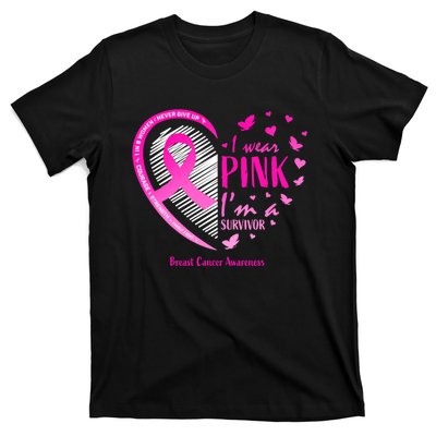 Breast Cancer Survivor Gifts Awareness T-Shirt