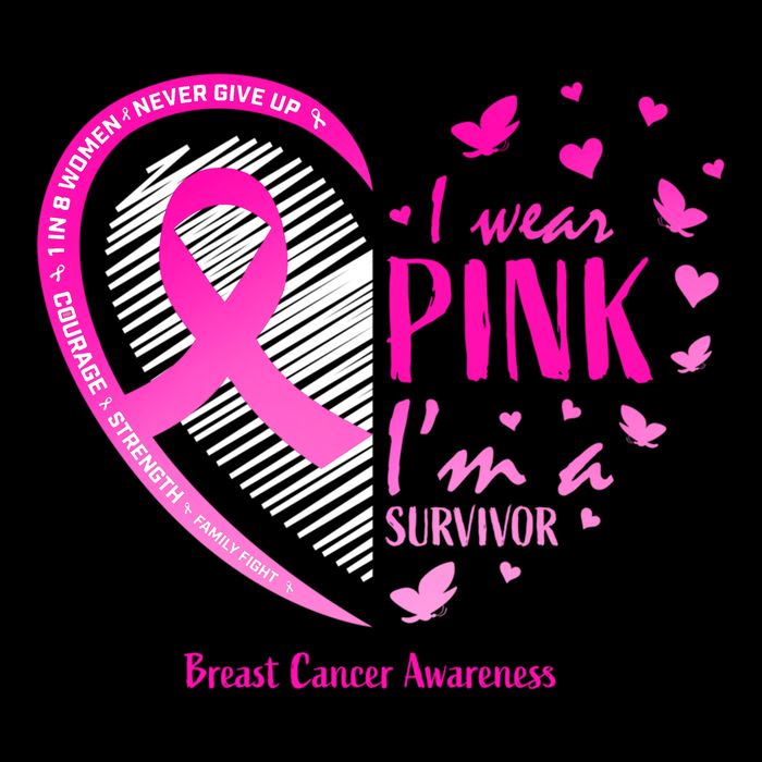 Breast Cancer Survivor Gifts Awareness Drawstring Bag