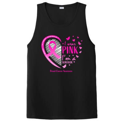 Breast Cancer Survivor Gifts Awareness PosiCharge Competitor Tank