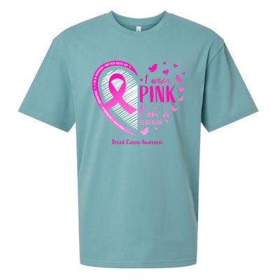 Breast Cancer Survivor Gifts Awareness Sueded Cloud Jersey T-Shirt