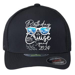 Birthday Cruise Squad Funny Birthday Party Cruise Squad 2024 Flexfit Unipanel Trucker Cap