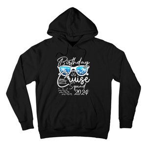 Birthday Cruise Squad Funny Birthday Party Cruise Squad 2024 Hoodie