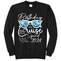 Birthday Cruise Squad Funny Birthday Party Cruise Squad 2024 Sweatshirt