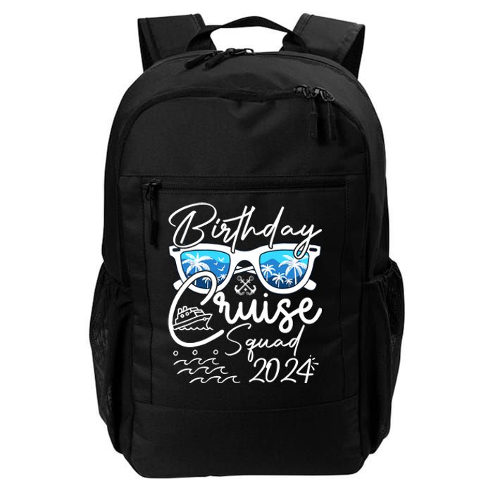 Birthday Cruise Squad Funny Birthday Party Cruise Squad 2024 Daily Commute Backpack