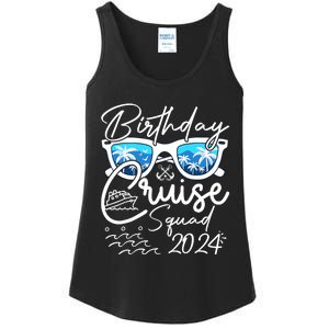 Birthday Cruise Squad Funny Birthday Party Cruise Squad 2024 Ladies Essential Tank