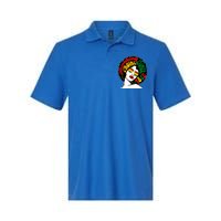 Breaking Chains Since 1865 Juneteenth Black American Freedom Gift Softstyle Adult Sport Polo