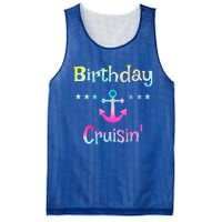 Birthday Cruise Squad Birthday Cruising Gift Mesh Reversible Basketball Jersey Tank