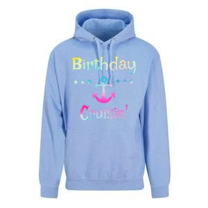 Birthday Cruise Squad Birthday Cruising Gift Unisex Surf Hoodie