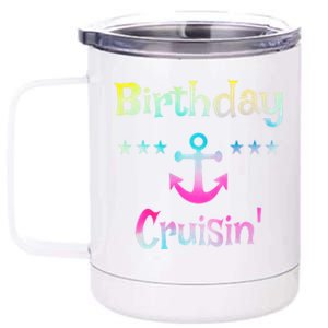 Birthday Cruise Squad Birthday Cruising Gift 12 oz Stainless Steel Tumbler Cup