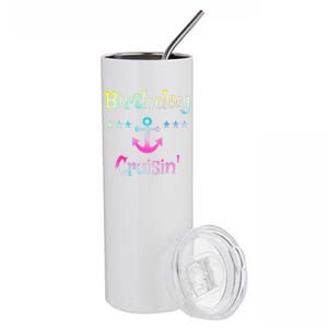 Birthday Cruise Squad Birthday Cruising Gift Stainless Steel Tumbler