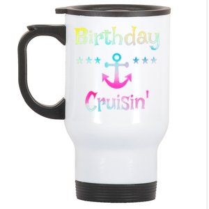 Birthday Cruise Squad Birthday Cruising Gift Stainless Steel Travel Mug