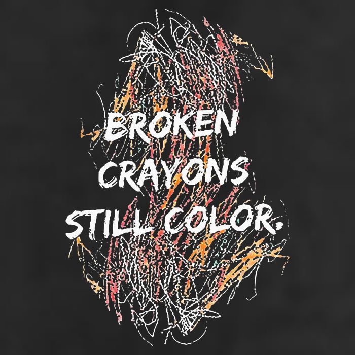 Broken Crayons Still Color Beanie