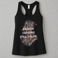 Broken Crayons Still Color Womens Tank Top