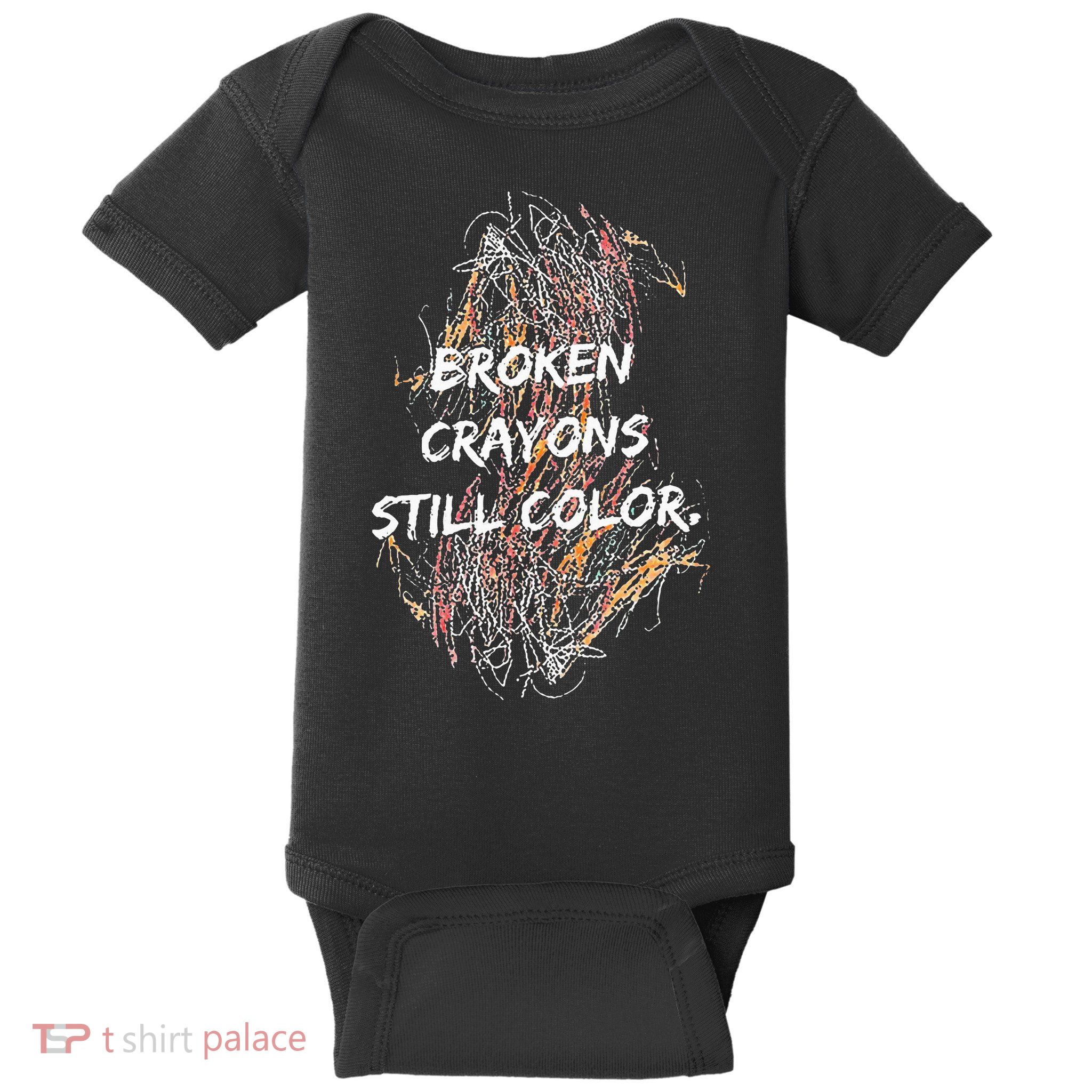 Broken Crayons Still Color Baby Bodysuit
