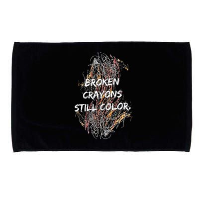 Broken Crayons Still Color Microfiber Hand Towel