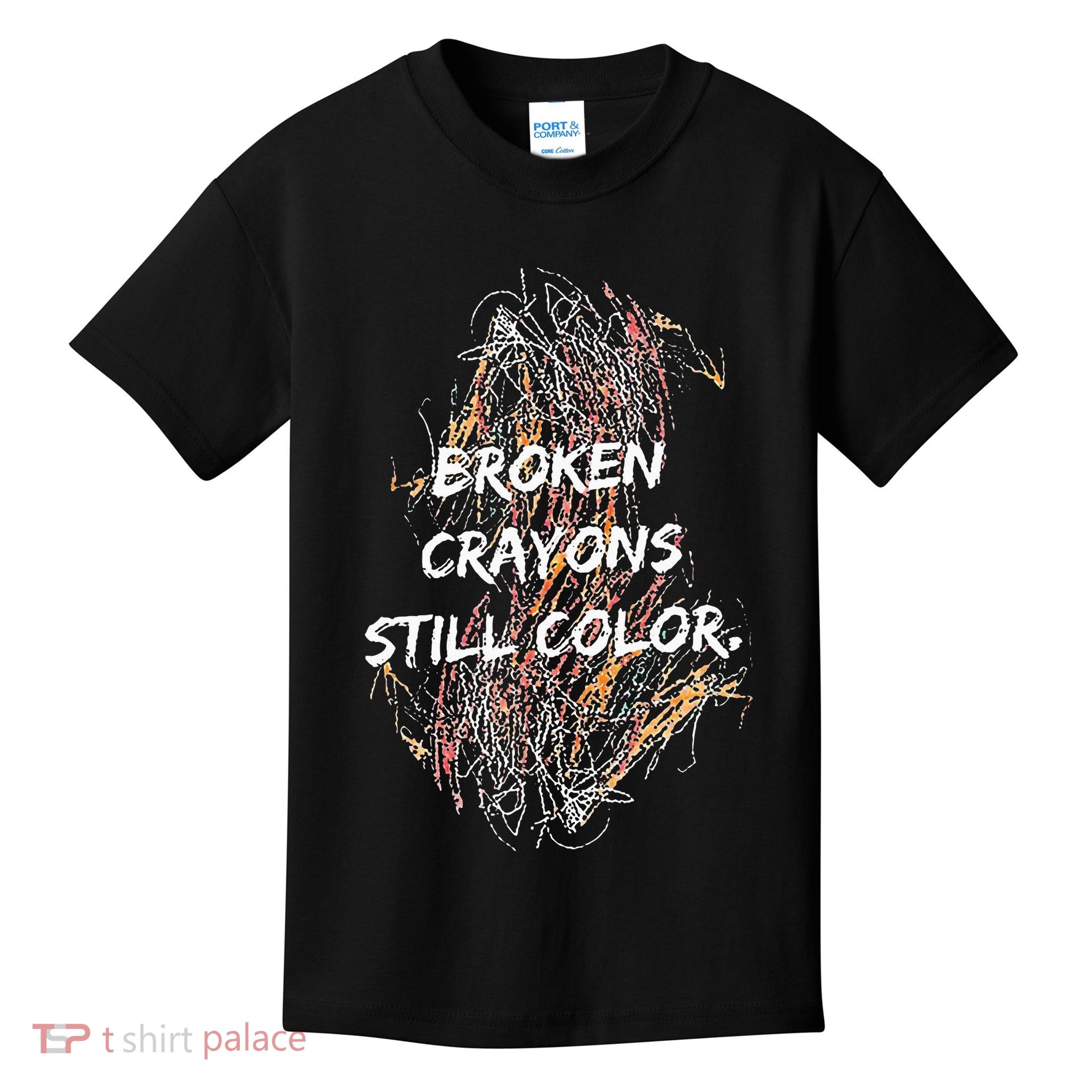 Broken Crayons Still Color Kids T-Shirt