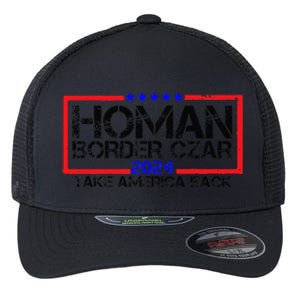 Border Czar Tom Homan Trump 47th President Elect Flexfit Unipanel Trucker Cap